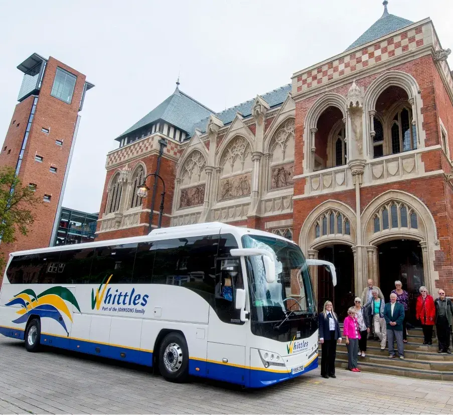 Coach at theatre