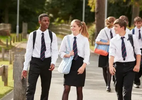 Kids at school